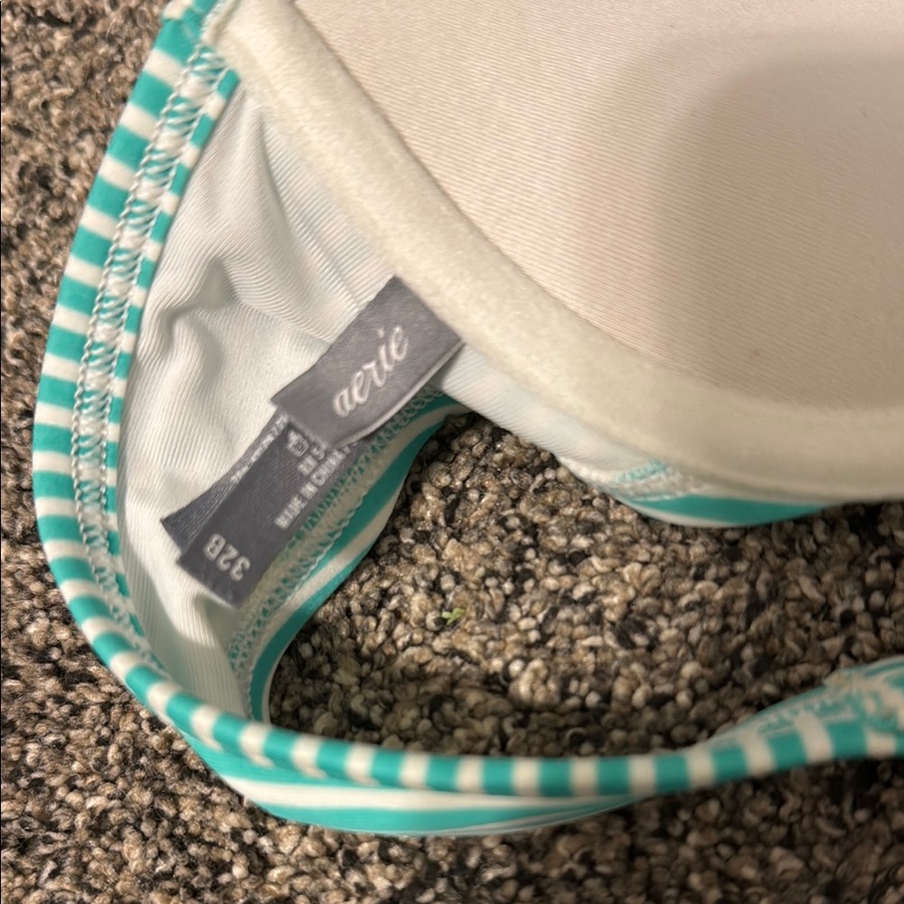 Striped Green Aerie Bikini - Picture 3 of 4